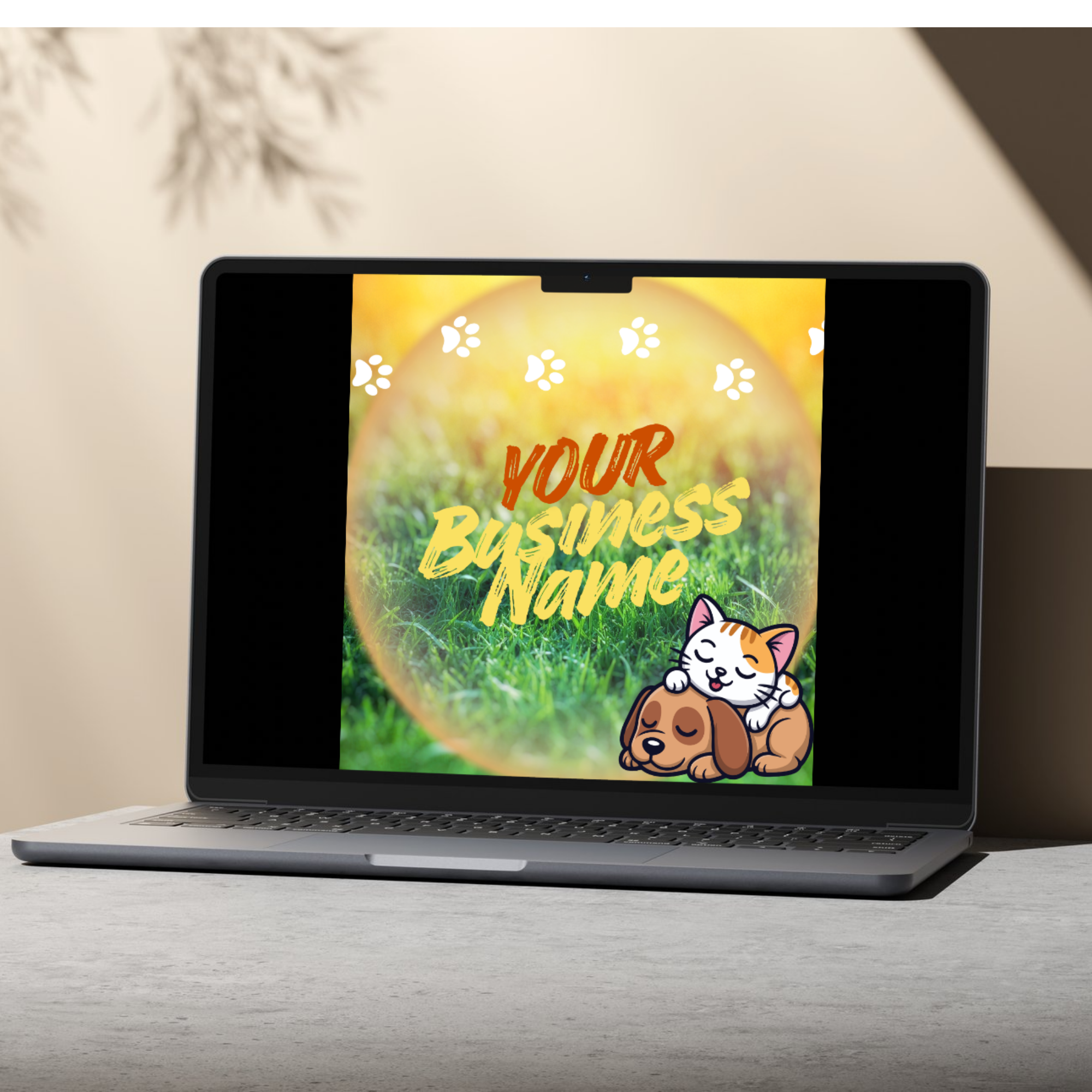 Customizable Pet Company Logo